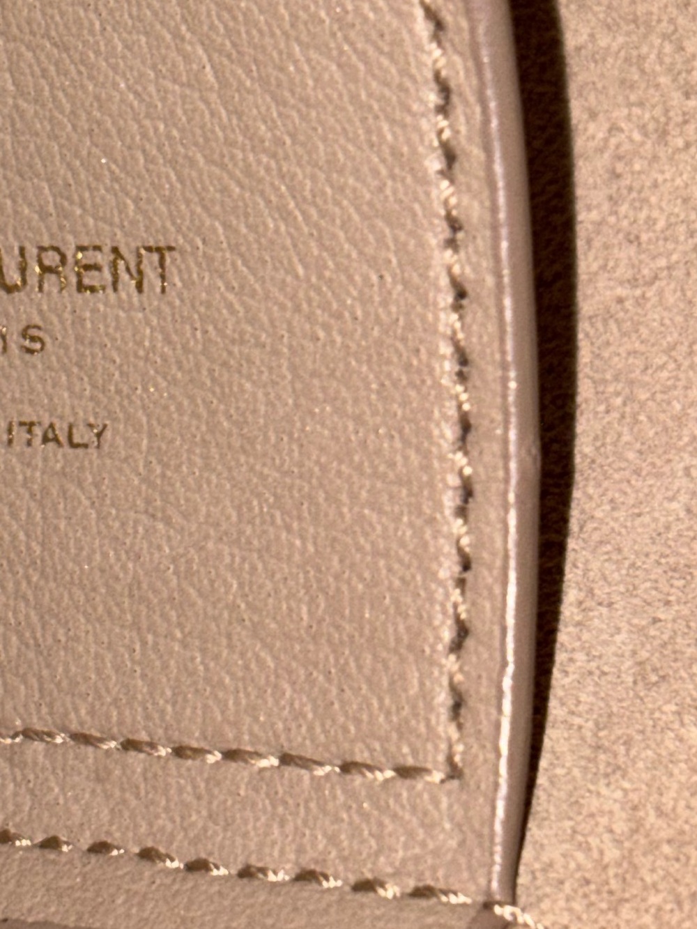 Saint Laurent YSL Shopping Leather Tote beige medium - Picture 7 of 13